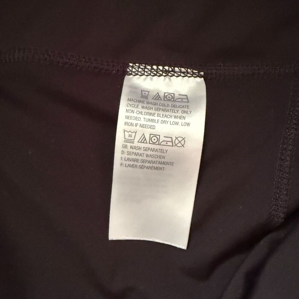 Zuda Skort Black Stretch Shorts Skirt Athletic Utility Workout Women's Size M - Picture 5 of 5